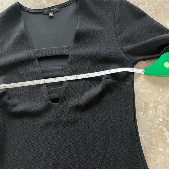 Dynamite black long sleeve bodysuit size small - Picture 8 of 10